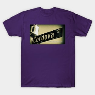 Cordova Street, Pasadena, California by Mistah Wilson T-Shirt